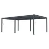 G21 Austin Premium 6x4 m bioklimatikus pergola, antracit alumínium