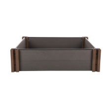  G21 Crop magaságyás 106 x 106 x 27, WPC, Ében kerti tárolás