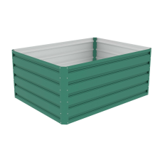  G21 Daisy magaságyás 120 x 90 x 52 cm, fémlemez, zöld kerti tárolás