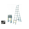 G21 GA-TZ9+11-3,2M teleszkópos létra, alumínium (6390402)