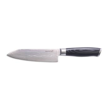 G21 Gourmet Damascus kés, 17 cm tányér és evőeszköz