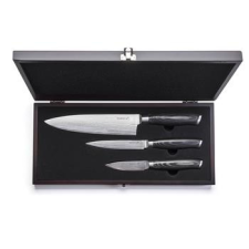 G21 Gourmet Damascus szett, small box tányér és evőeszköz