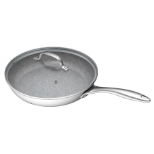 G21 Gourmet Miracle Serpenyő - Rozsdamentes Acél - 24 cm edény