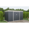 G21 GRAH 700 kerti tároló fémház fészer 340 x 206 cm, antracit (6390093)