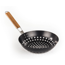 G21 grillező eszköz - grillserpenyő kerek tapadásmentes felülettel edény