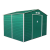 G21 Kerti Ház / Tároló - Fém - Zöld - 277x191cm (GAH 529)