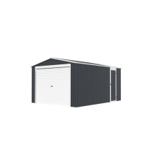  G21 Portland garázs 1500, 338 x 448 cm, antracit kerti tárolás