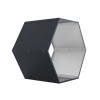 G21 Tüzifatároló G21 HEX 53 - 92 x 60 cm, antracit