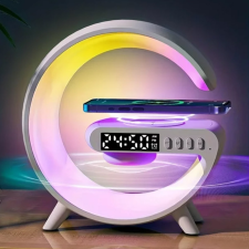G63 okos RGB LED ébresztőóra és töltőállomás - 15W ébresztőóra