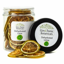 G&amp;T Botanicals Szárított lime karikák 35g közepes tégelyben alapvető élelmiszer