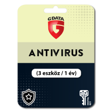 G Data Antivirus (EU) (3 eszköz / 1 év) (Elektronikus licenc) karbantartó program