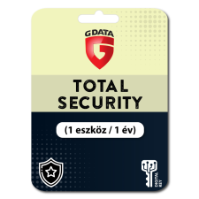 G Data Total Security (EU) (1 eszköz / 1 év) (Elektronikus licenc) karbantartó program