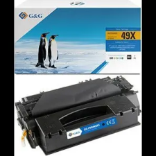 G&G NT-PH5949XC HP Q5949X kompatibilis toner, 6000 oldal, fekete (NT-PH5949XC) nyomtatópatron & toner