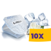 G-Screen G-FRESH Ice Cool - jeges frissesség illatú illatosító párna CLIP-es akasztóval, flexibilis fül, újrahasznosítható EVA műanyag, 30 napos (Karton - 10 db)