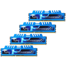 G.Skill 32GB /1600 RipjawsX Blue DDR3 RAM KIT (4x8GB) memória (ram)