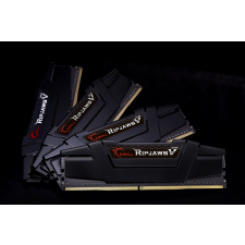 G.Skill 64GB DDR4 3200MHz Kit(4x16GB) RipjawsV Black memória (ram)
