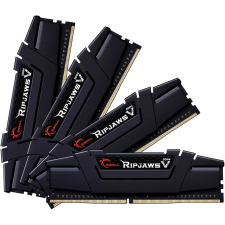 G.Skill 64GB DDR4 3200MHz Kit(4x16GB) RipjawsV Black (F4-3200C16Q-64GVK) memória (ram)