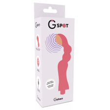  G-SPOT GoHah – prémium G-pontos vibrátor világos pirosban vibrátorok