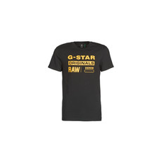 G-Star RAW Rövid ujjú pólók COMPACT JERSEY O Fekete EU L