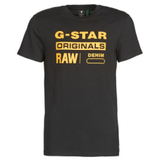 G-Star RAW Rövid ujjú pólók COMPACT JERSEY O Fekete EU XL