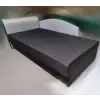  Gabcsó saroktámlás heverő 200×90 cm, izgalmas barna színben, ajándék puffal (másolat)