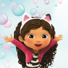 Gabi babaháza Bubbles kéztörlő, arctörlő, törölköző 30x30cm babatörülköző, kifogó