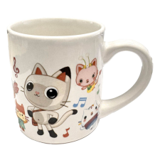 Gabi babaháza Music porcelán bögre 235 ml (8 oz) Díszdobozban bögrék, csészék
