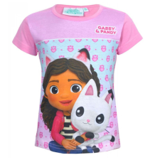  Gabi babaháza Pandy  Light Pink gyerek rövid póló, felső 4 év gyerek póló