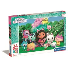  Gabi babaháza Rainbow-Tree 24 db-os maxi puzzle Clementoni puzzle, kirakós