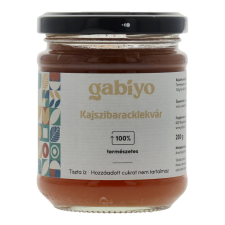  GABIYO LEKVÁR BARACK 200G csokoládé és édesség