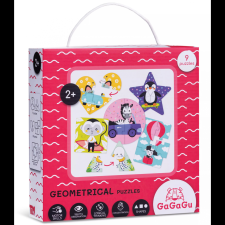 GaGagu 9 darabos Geometriai kirakó szett kicsiknek (GGG0329) puzzle, kirakós