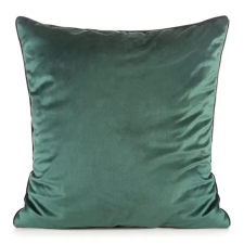  Gaja2 bársony párnahuzat Sötétzöld 45x45 cm lakástextília