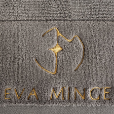  Gaja Eva Minge törölköző Szürke 30x50 cm lakástextília