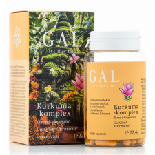 Gal GAL Kurkuma-komplex 60 kapszula vitamin és táplálékkiegészítő