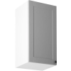 Gala-Meble Linea Grey G40 felső konyhaszekrény, szürke / fehér