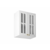 Gala-Meble Linea White G60S felső konyhaszekrény, fehér / arany