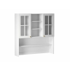 Gala-Meble Linea White K120 felső konyhaszekrény, fehér / arany