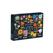 Galison 1000 db-os puzzle - Edible Flowers (69078) puzzle, kirakós