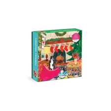 Galison 1000 db-os puzzle - Fireside Friends (75987) puzzle, kirakós