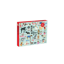 Galison 1000 db-os puzzle - Hot Dogs A-Z (49094) puzzle, kirakós
