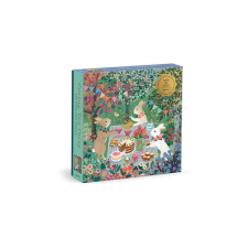 Galison 500 db-os Fóliás puzzle - Spring Tea Party (84514) puzzle, kirakós
