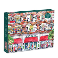 galison könyvesbolt puzzle 1000 darab puzzle, kirakós