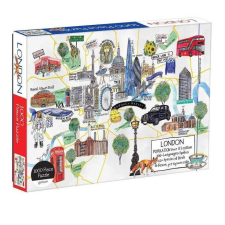 Galison Puzzle London térképe 1000 db puzzle, kirakós