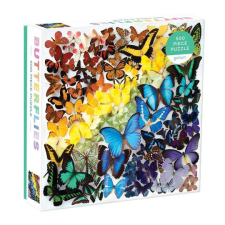 Galison puzzle Szivárvány pillangók 500 db puzzle, kirakós