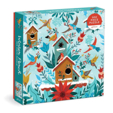 Galison Puzzle Téli madarak 500 db puzzle, kirakós