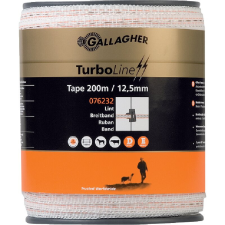 Gallagher villanypásztor szalag Turbo 12,5 mm 400 méter 086231 elektromos állatriasztó