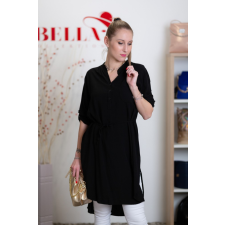  Gallér nélküli fekete ingruha (S-L) női ruha