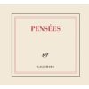 Gallimard Mini-Bloc feuille détachable "Pensées" (papeterie)