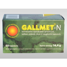 Gallmet Gallmet-N kapszula 60x/db gyógyhatású készítmény