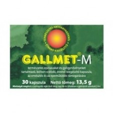Gallmet -M kapszula 30 db vitamin és táplálékkiegészítő